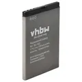 Produktbild: vhbw Akku kompatibel mit Simvalley RX-800, ZX-2902-675 Handy Smartphone Telefon (1300mAh, 3,7V, Li-Ion)