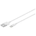 Produktbild: goobay USB 2.0 A/Lightning Kabel 1,0 m weiß, 1 St.