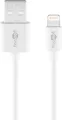 Produktbild: Goobay Lightning USB Lade- und Synchronisationskabel MFi Kabel für Apple iPhone/iPad Weiß