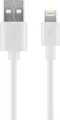 Produktbild: Goobay USB Sync- & Ladekabel Light ning 1m 1,0m(weiss) PL