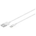Produktbild: goobay USB 2.0 A/Lightning Kabel 1,0 m weiß, 1 St.