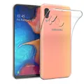 Produktbild: EAZY CASE Hülle kompatibel mit Samsung Galaxy A20e Schutzhülle Silikon, Ultra dünn, Slimcover, Handyhülle, Silikonhülle, Backcover, Durchsichtig, Klar Transparent