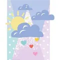Produktbild: Komar Wandbild Winnie Pooh Clouds 50 x 70 cm