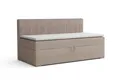 Produktbild: Deine Möbel 24 Boxspringbett MATI BIS Daybett Tagesbett Schlafsofa Couch Jugendsofa Stauraumbett (mit Schlaffunktion Bettkasten Einzelbett Polsterbett Matratze H3 H4, 3-St., mit Schlaffunktion und Bettkasten Stauraumbett Jugendsofa), 90x200 100x200 Schwarz Grau Rosa Beige Anthrazit Cord Velour