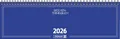 Produktbild: BRUNNEN Querterminbuch Mod. 774 2026 | 326×102 mm, Karton, blau