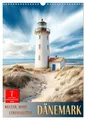 Produktbild: Dänemark - Wellen, Wind, Lebensgefühl (Wandkalender 2026 DIN A3 hoch), CALVENDO Monatskalender: Dänemarks Küsten - malerisch und hyggligt. (CALVENDO Natur)