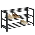Produktbild: Schuhregal Schuhständer Schuhablage Flur Schwarz
