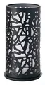 Produktbild: Duni Metallkerzenhalter Twist Schwarz 140x75 mm für Teelichter oder LED`s