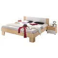 Produktbild: 3-teilige Bettanlage - Sonoma Eiche - weiß Bettgestell Gästebett