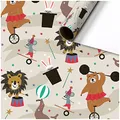Produktbild: Stewo Geschenkpapier Matteo 1 Rolle 70 x 200 cm Tiere Zirkus