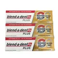 Produktbild: 3x Blend-a-dent PLUS Haftcreme Unschlagbare Bisskraft geschmacksneutral (3x40g)