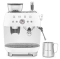 Produktbild: SMEG Espressomaschine Siebträger Kaffeemaschine weiß EGF03WHEU
