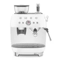 Produktbild: SMEG Espressomaschine mit Mahlwerk 50's Style - weiß
