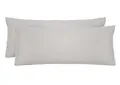 Produktbild: biberna Feinjersey Kopfkissenbezug 0077144 2X 40x80 cm sturmgrau