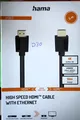 Produktbild: hama 00205007 High Speed HDMI™-Kabel, 4K, Stecker - Stecker, Ethernet, 5,0 m