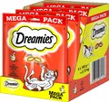 Produktbild: Dreamies Klassiker Katzensnacks Huhn Katzenleckerli Knusperkissen 4 x 180g