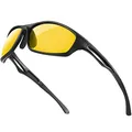 Produktbild: Bloomoak Nachtsichtbrille zum Autofahren - Nachtfahrbrille mit Polarisierte Gläser filtern Blendende Blendung durch Scheinwerfer / TR90 Bruchsicherer Rahmen/UV 400 Schutz - zum Radfahren Laufen