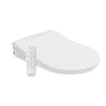 Produktbild: MEWATEC O500-U Dusch-WC Aufsatz - U-Form - extra flaches Dusch-WC mit Booster-Funktion für mehr Druck - Mit Seitenbedienteil - Für mehr Hygiene im Bad
