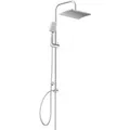 Produktbild: Schütte Duschsystem Mallorca mit Kopfbrause und Handbrause ohne Armatur Chrom