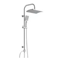 Produktbild: Schütte MALLORCA Aufputz-Duschsystem Chrom mit Regendusche & Handbrause