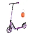 Produktbild: HUDORA BigWheel® 205 Advanced, Lavender inklusive Kabelschloss