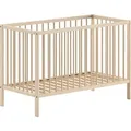 Produktbild: Babybett Kara-lynn 124x65x84 Gitterbett Massivholz Buche Natur