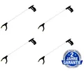 Produktbild: 4 x Greifer Müll Zange Greifarm Greifer Greifzange Müllzange Müllsammler 76cm