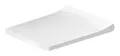 Produktbild: Duravit Viu WC-Sitz ohne Absenkautomatik 463 x 371 x 43,8 mm - Weiß - 0021110000