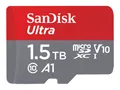 Produktbild: SanDisk microSDXC Ultra 1,5TB (A1/UHS-I/Cl.10/150MB/s) 