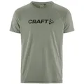 Produktbild: Craft Core Essence Logo Laufshirt Herren-Grün, Größe M (auch verfügbar in S, L, XL, XXL)