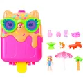 Produktbild: Polly Pocket Eiskätzchen-Schatulle Spielset mit Minipuppe und Zubehör