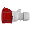 Produktbild: CEE Kupplung 5-polig 400V 32A IP44 Rot 3Ph+N+PE Steckdose Anschluss