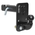 Produktbild: Einschub für Anhängerkupplung für US-Aufnahme 2“ US-Anhängerzugvorrichtung Aufnahme-Anhängerkupplung mit TÜV Adapter (auch für ALKO Stabilisierungseinheit geeignet)
