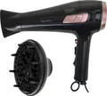 Produktbild: Adler Hair dryer with retractable power cord | AD 2283 | 2400 W | Number of temperature settings 3 | Diffuser nozzle | Black/Golden Rose