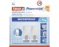 Produktbild: tesa Powerstrips® Waterproof Haken Small eckig edelstahl 59777-00000-00