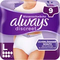 Produktbild: ALWAYS discreet Inkontinenz Pants plus L 9 St