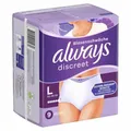 Produktbild: Always Discreet Inkontinenz-Höschen Für Frauen, L, 9 Stück,neu und OVP