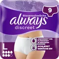 Produktbild: Always Discreet Inkontinenz Höschen Plus Frauen 9 Stück L Auslaufschutz