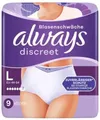 Produktbild: always discreet Inkontinenz-Höschen Pants Plus Größe: L 24 Stück
