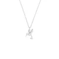 Produktbild: Amor Kette mit Anhänger 925 Sterling Silber Damen Halsschmuck, 42+3 cm, Silber, Kolibri, Kommt in Schmuck Geschenk Box, 2034097
