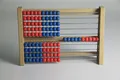 Produktbild: 100`er Rechenrahmen rot-blau, Abakus, student`s abacus, System 