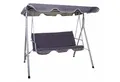 Produktbild: MCW Hollywoodschaukel MCW-D61, Verstellbares Dach, abnehmbarer Bezug, Verstellbares Dach, 3-Sitzer, UV 50+, abnehmbarer Bezug, Gestell grau