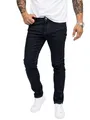 Produktbild: Rock Creek Herren Jeans Hose Regular Slim Stretch Jeans Herrenjeans Herrenhose Denim Stonewashed Basic Stretchhose Raw RC-2138 Dunkelblau W38 L32