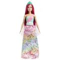 Produktbild: Barbie Dreamtopia Prinzessin Pink Haar Kinder Mädchen Kleid Oben Puppe Mit Tiara