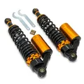 Produktbild: Tuning-Federbeine Maxtuned 325-355mm, mit externen Ausgleichsbehälter, schwarz/gold für Simson S50, S51, S70 Stoßdämpfer
