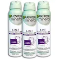 Produktbild: 3 er Pack Deodorant Garnier Mineral Deospray 6-in-1 Protection - 48h 3 x 150 ml