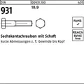 Produktbild: Sechskantschraube DIN 931 Schaft M12x 45 10.9 100 Stück