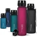 Produktbild: 720°DGREE Trinkflasche 1l Sport “uberBottle“ softTouch +Sieb - BPA-Frei - Wasserflasche für Uni, Arbeit, Fitness, Fahrrad, Outdoor, Job - Sportflasche aus Tritan - Leicht, Stoßfest, Wiederverwendbar