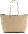 Produktbild: LACOSTE LARGE COATED CANVAS TOTE HellBraun