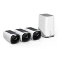 Produktbild: eufyCam 3 Starter Set 3+1 - 3er-Kameraset mit HomeBase 3 - Weiß